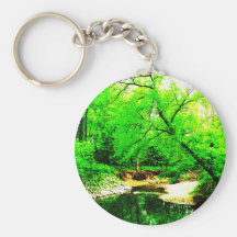 Forest Creek Keychain