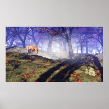 Forest Edge V2 Poster