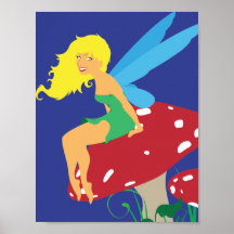 Forest Fairy Poster