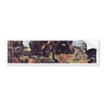 Forest Fire By Piero Di Cosimo (Best Quality) bumper stickers