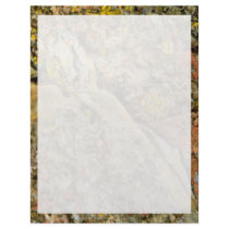 Forest floor customized letterhead