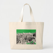 Forest of Cacti Canvas Bags