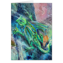 Forest of Life , Jessica's Flying Lizard Card