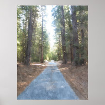 Forest Pathway Poster
