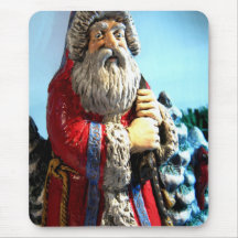 Forest Santa Mousepad
