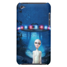 Forest UFO Close Encounter Case iPod Touch Case