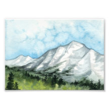 Forest View - Landscape Art Print Photo Print