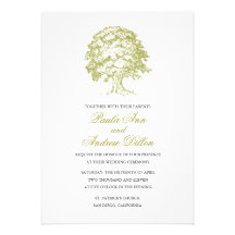 Forest Wedding Invitation