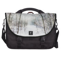 Forest Winter Wonderland commuterbag