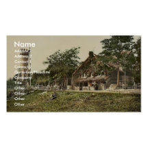 Foresters' House and Soldiers' Memorial, Jena, Thu Business Card