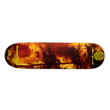 forestfire, highly-flammable-2, Wildfire Record... Skateboard Decks