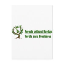 Forests without Borders - Forêts sans frontières Post Card