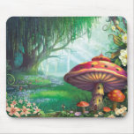 Forêt enchantée tapis de souris