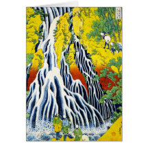 Forêt japonaise orientale fraîche AR de cascade de Cartes