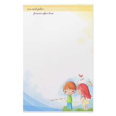 forever after love stationary stationery paper by cella2810