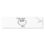 Forever Alone Face Bumper Sticker