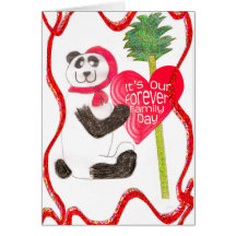 Forever Family Day - China Greeting Card