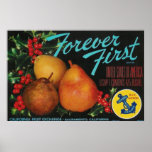 forever first pears huge poster