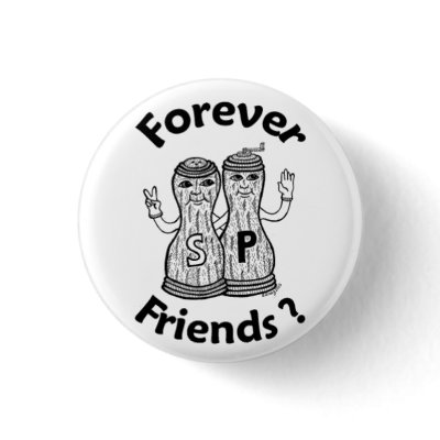 Forever Friends?  Button by IArtist40