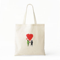 Forever friends on any colour canvas bags