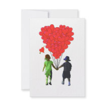 Forever friends on any colour invitations
