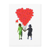Forever friends on any colour postcards