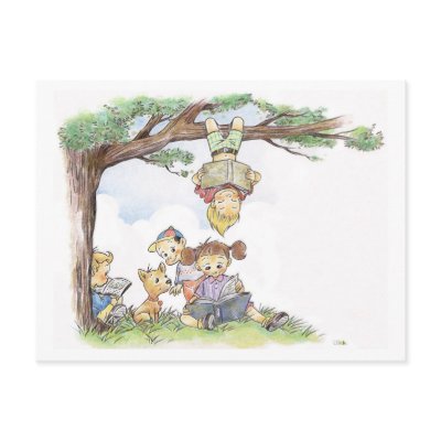 Forever friends postcard by jsoh