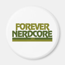 Forever Nerdcore Refrigerator Magnets