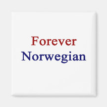 Forever Norwegian Fridge Magnets