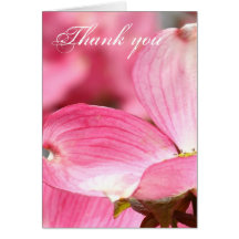 Forever Pink- Thank you Greeting Card