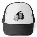 forever skeleton on hold tech support trucker hats