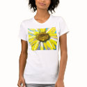  Forever Summer ... Yellow Daisy (Womens Apparel) t-shirts
