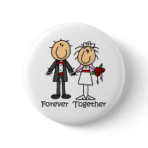 Forever Together T-shirts and Gifts Pin