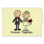 Forever Together T-shirts and Gifts Greeting Card