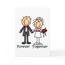 Forever Together T-shirts and Gifts Greeting Card