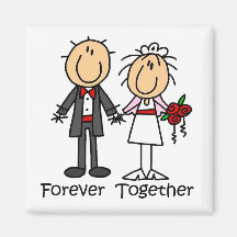 Forever Together T-shirts and Gifts Refrigerator Magnet