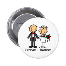 Forever Together T-shirts and Gifts Pin
