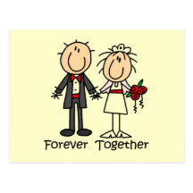 Forever Together T-shirts and Gifts Post Card