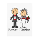 Forever Together T-shirts and Gifts postcards