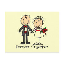 Forever Together T-shirts and Gifts Post Card