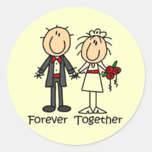 Forever Together T-shirts and Gifts Stickers