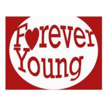 Forever Young Postcard