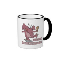 forget dieting funny diet humour elephant mug