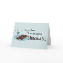 Forget Love Anti-Valentine card