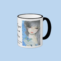 Forget me Not Fairy MUG CUP mugs