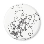 Forget-Me-Not Fridge Magnet