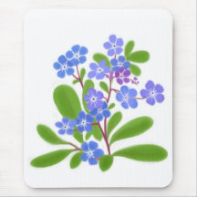 Forget Me Not Mousepad