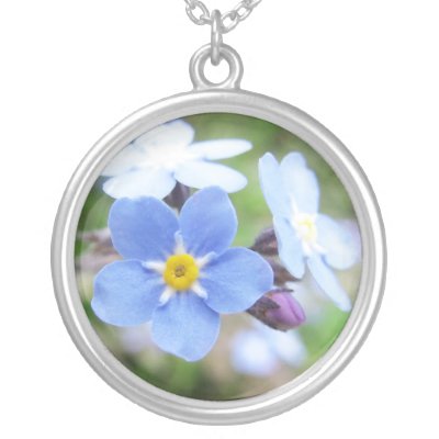Forget-Me-Not Necklace by lilystargazer