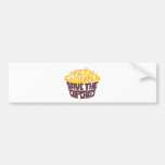 Forget the Children - Gold+Chocolate Bumper Stickers
