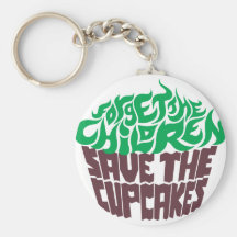 Forget the Children - Green+Dark Chocolate Key Chains
